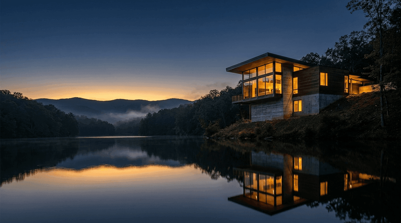 Lakeside Modern Residence · Custom Residential, Upstate Lake Country, SC