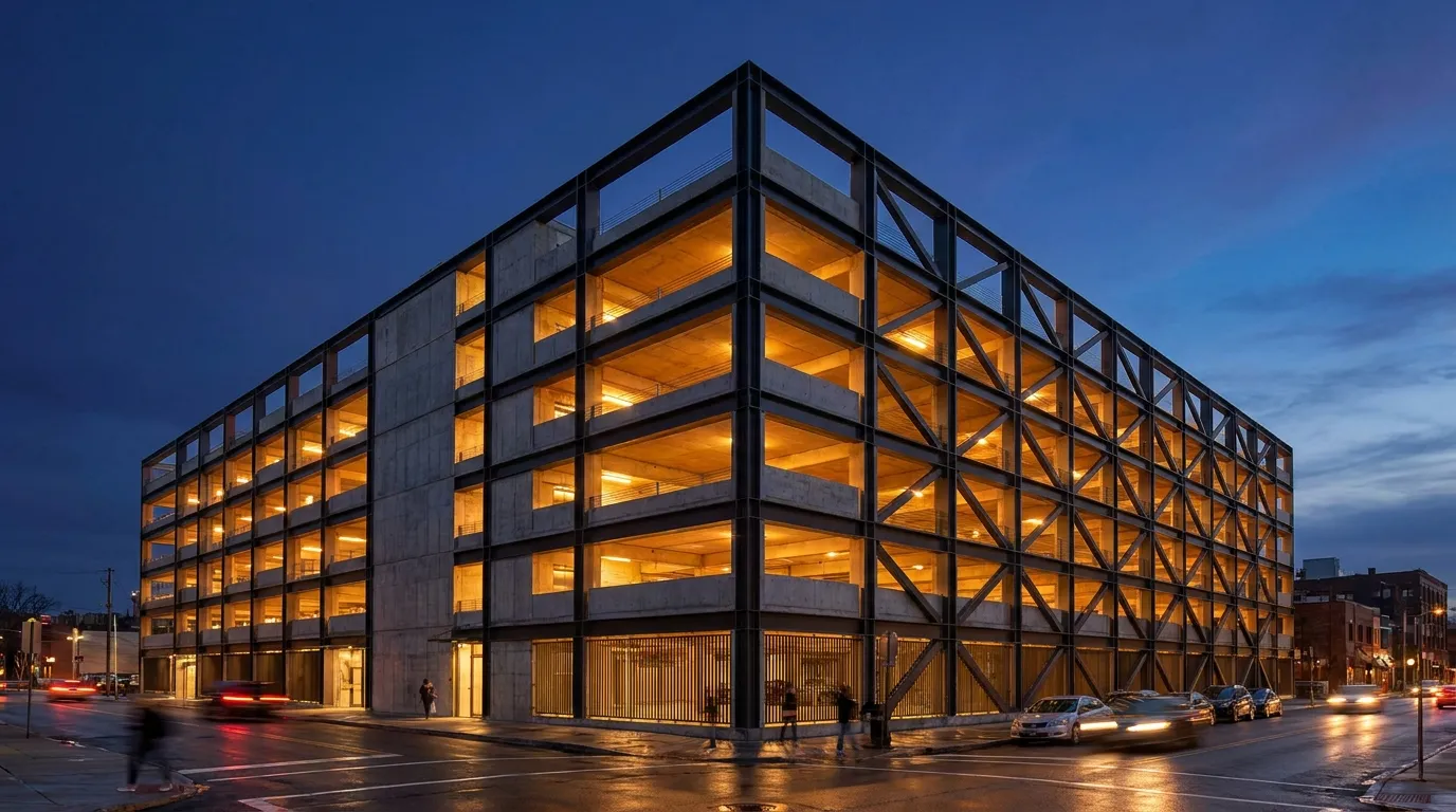 Parking Structures commercial construction in Upstate South Carolina