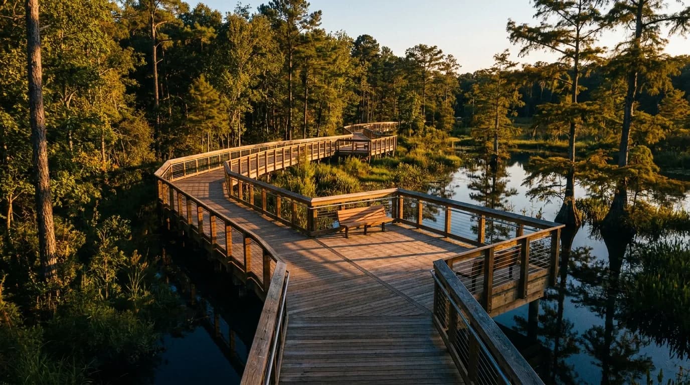 Parks & Trails public works construction by Bihn Construction in Upstate South Carolina