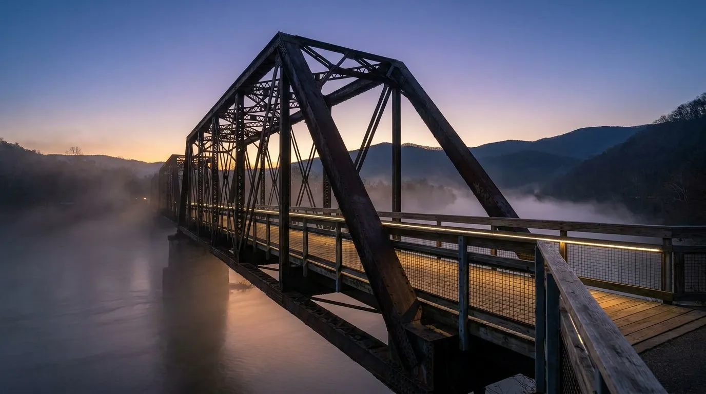 Pedestrian Bridges public works construction by Bihn Construction in Upstate South Carolina