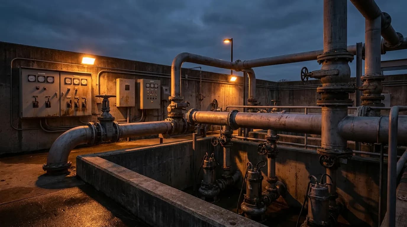 Pump Stations public works construction by Bihn Construction in Upstate South Carolina